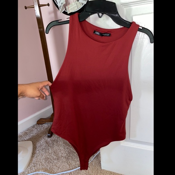 2 piece Zara Skirt & bodysuit Outfit - Picture 2 of 3